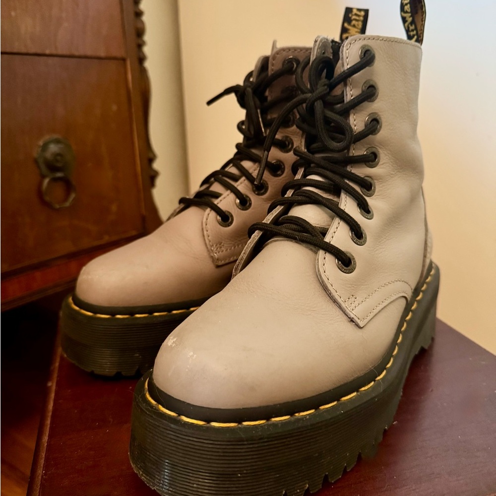 Dr. Martens Lavender Women’s Boots - Picture 5 of 6